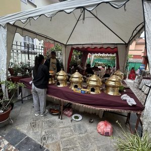 2 Buffet setup 1